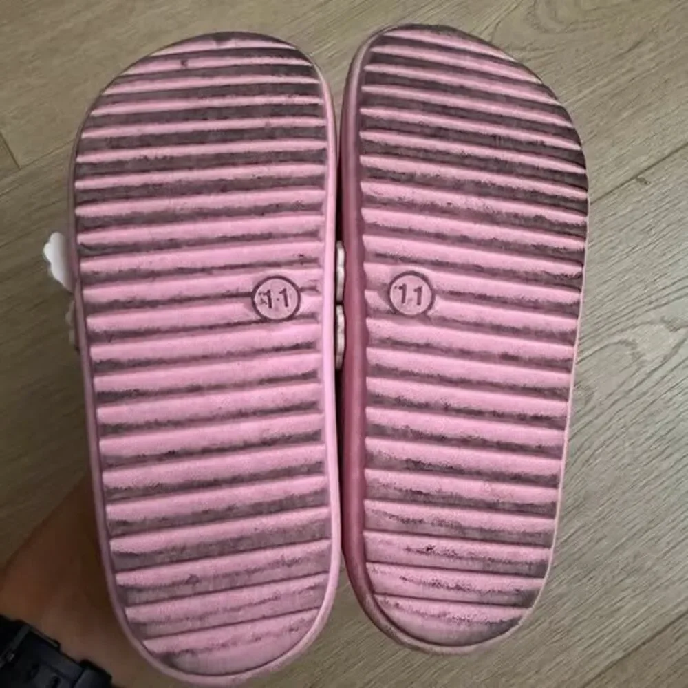 Cat & Jack Pink Rainbow Clogs Size 11